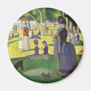 Íman Domingo em La Grande Jatte por Georges Seurat