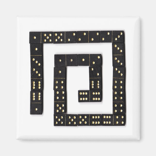 Íman Domino Spiral Magnet (Frente)