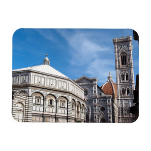 Íman Domo e Baptistry, ímã retangular de Florença