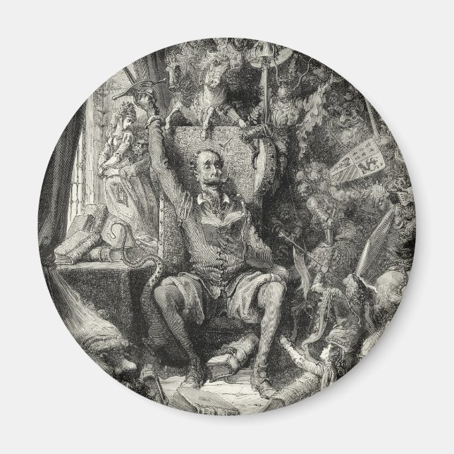 Íman Don Quixote de la Mancha (Frente)