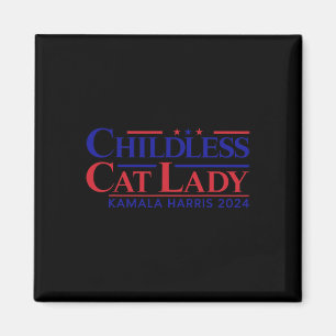 Íman Dona de Gato sem Filhos Kamala 2024 Harris Presid