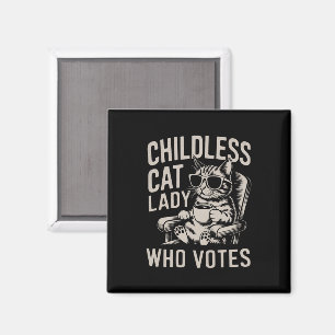 Íman Dona de Gato sem Filhos Voto Eleitoral 2024 Kamala