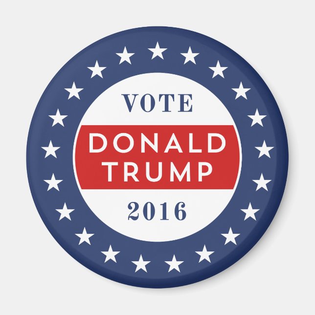 Íman Donald Trump 2016 (Frente)