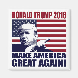 Íman Donald Trump 2016 para o presidente Ímã