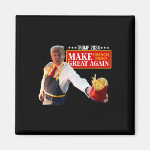 Íman Donald Trump 2024 Batata Frita - Faça Batatas Frit