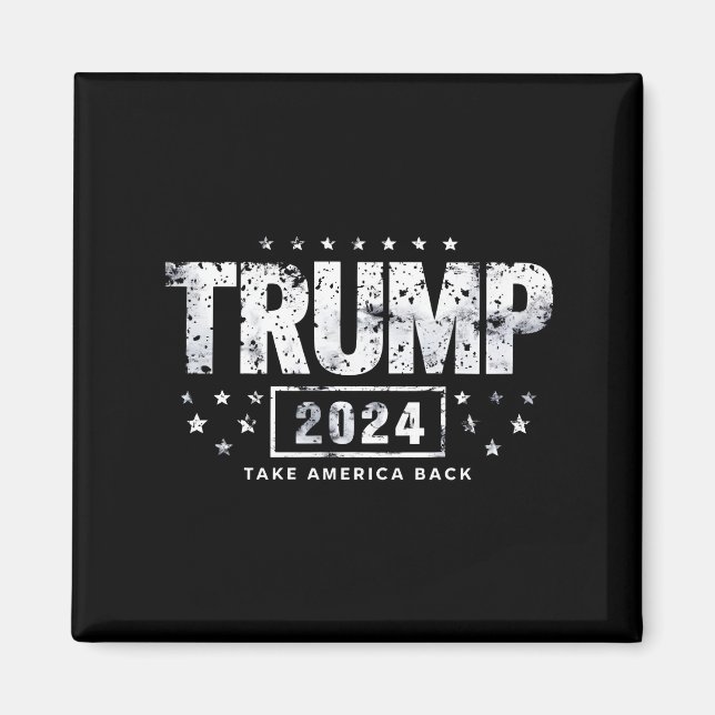 Íman Donald Trump 2024 Devolva a América Eleição  (Frente)