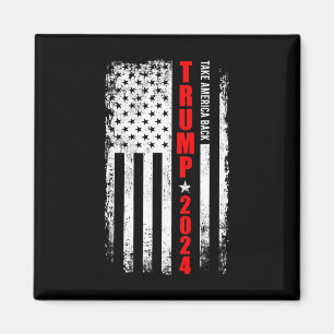 Íman Donald Trump 2024 Recupere a bandeira americana