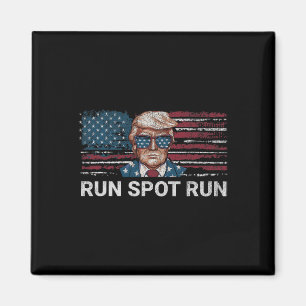 Íman Donald Trump 2024 Run Spot Run Funny Republican Pa