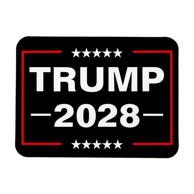 Íman Donald Trump 2028 Presidente (Horizontal)