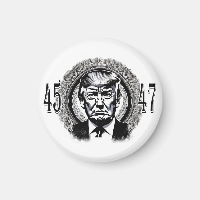 Íman Donald Trump 45/47 (Frente)