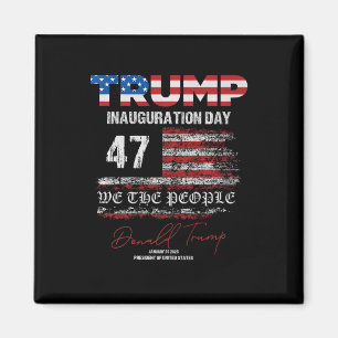 Íman Donald Trump 47.º Presidente 2025 Inauguração dos 