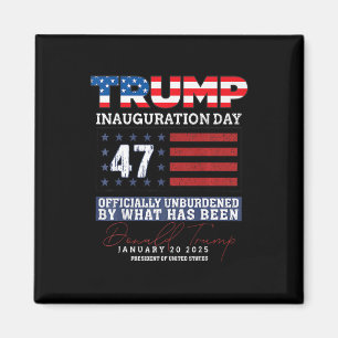 Íman Donald Trump 47.º Presidente 2025 Inauguração dos