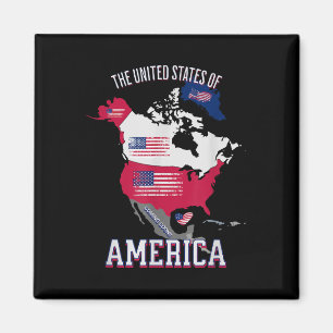 Íman Donald Trump American Flag Canadá Golfo da Gronelâ