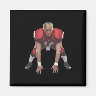 Íman Donald Trump American Pegbyll Presidente 2024