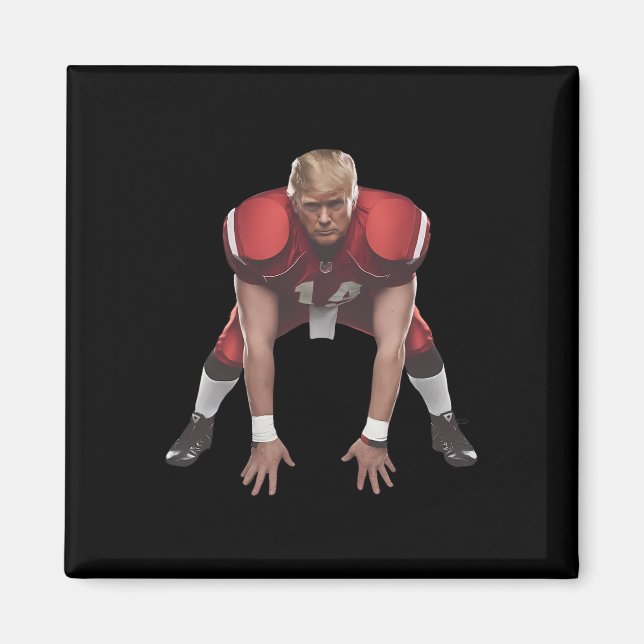 Íman Donald Trump American Pegbyll Presidente 2024 (Frente)