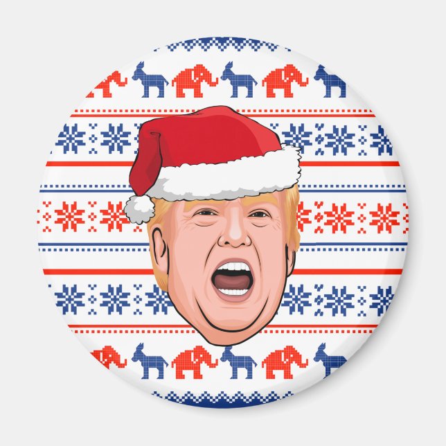 Íman DONALD TRUMP Christmas (Frente)