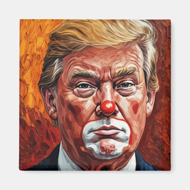 Íman donald trump clown  (Frente)