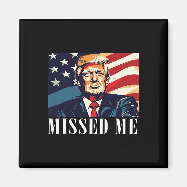 Íman Donald Trump engraçado  (Frente)