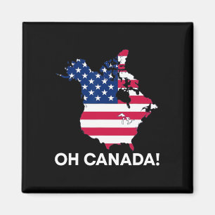 Íman Donald Trump Engraçado Oh Canadá 51º Estado EUA Am