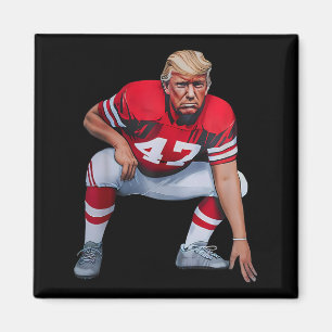 Íman Donald Trump futebol americano presidente 2025Dona