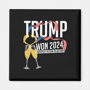 Íman Donald Trump Ganhou A Inauguração Eleitoral 2024 H
