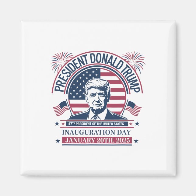 Íman Donald Trump ganhou o 47.º Presidente - 2024 Potus (Frente)