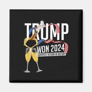 Íman Donald Trump Ganhou Posse de Homen 2024 Eleição