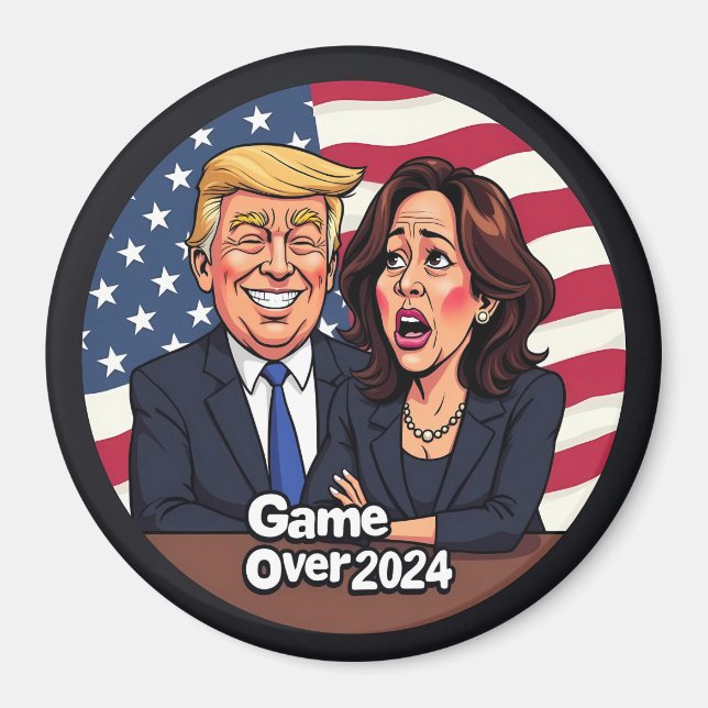 Íman Donald Trump Kamala harris (Frente)