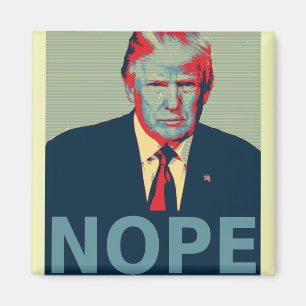 Íman Donald Trump Nope Perdedor de Eleições