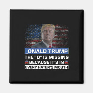 Íman Donald Trump O D Está Faltando o Trump Supporter _