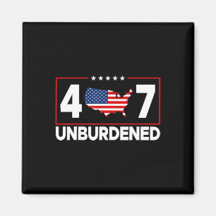 Íman Donald Trump, Oficialmente Descarregado, O 47.º Pr