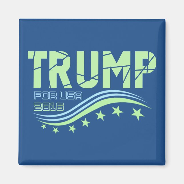 Íman Donald Trump Para Presidente (Frente)