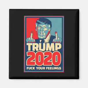 Íman Donald Trump Para Presidente 2020 F Seus Sentiment