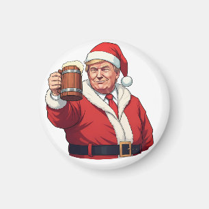 Íman Donald Trump Santa Claus Feliz Natal