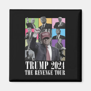 Íman Donald Trump The Revenge Tour 2024 Para Homens E M