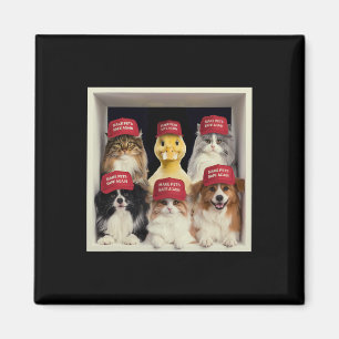 Íman Donald Trump Torna Os Animais Seguros Novamente Re