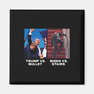 Íman Donald Trump Vs Bullet Biden Vs Stairs Funny Trump