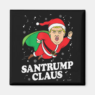 Íman Donald Trump Xmas Engraçado Noel Hat Shirt
