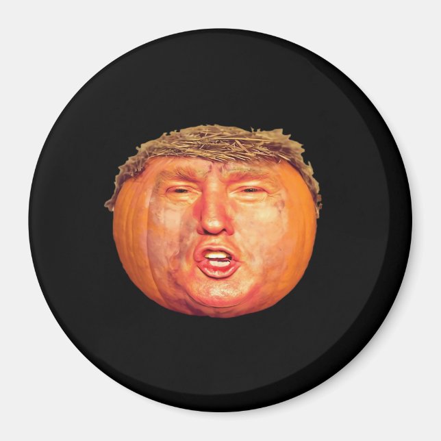 Íman Donald Trumpkin Clássico (Frente)