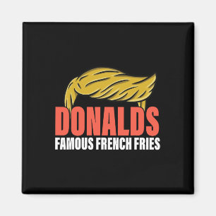Íman Donalds Famosos Fries Franceses Torna As Fries Fra