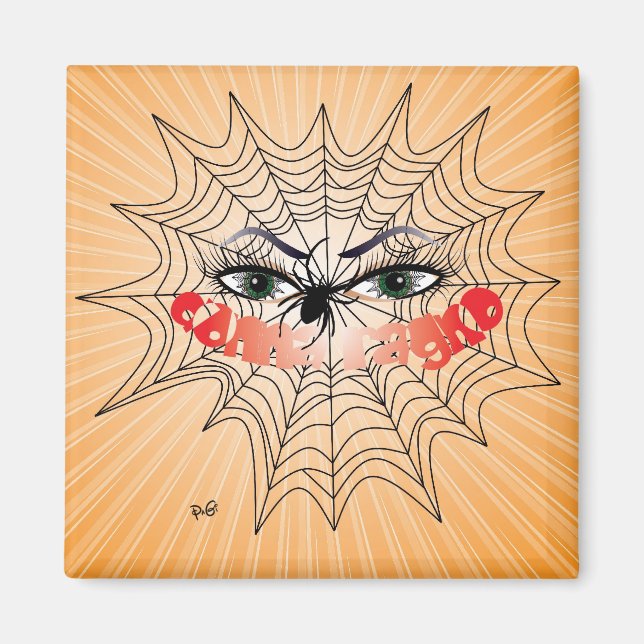 Íman Donna ragno / Magnet (Frente)