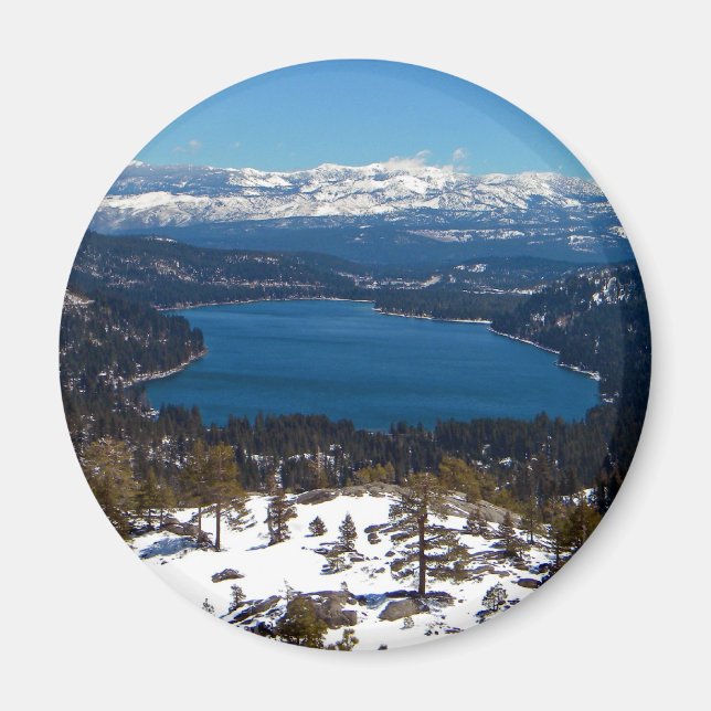 Íman Donner Lake High Sierras (Frente)