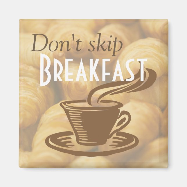 Íman Don't Skip Breakfast Reminder (Frente)