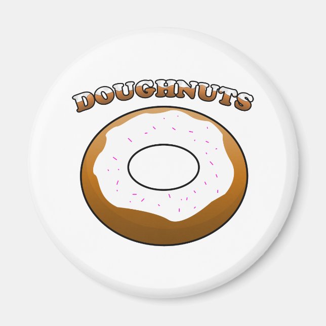 Íman Donut Glacê (Frente)