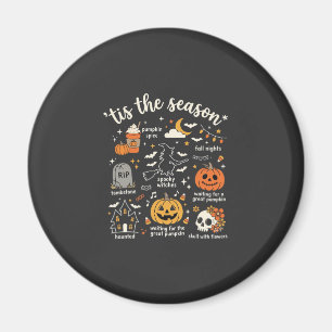 Íman Doodle de Halloween É a Temporada Desenho de Bruxa
