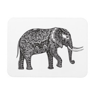 Íman Doodle do elefante da fantasia