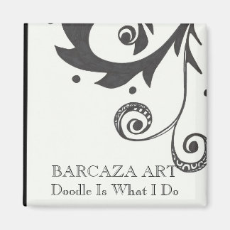 Íman Doodle É O Que Eu Faço Magnet