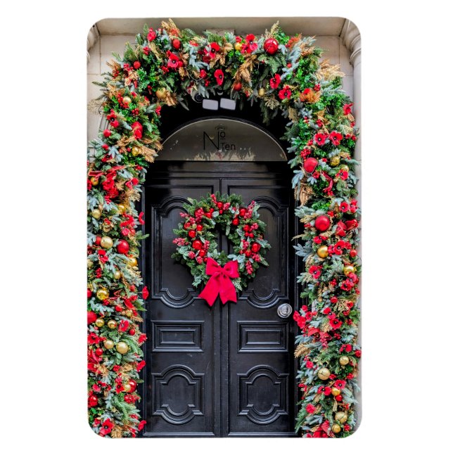 Íman Doors of London: A Festive Christmas (Vertical)