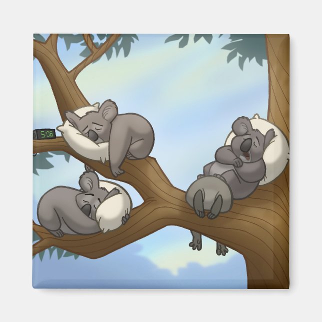 Íman Dormir no Magnet Koala (Frente)