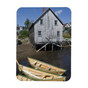 Íman Dory builder,Lunenburg, Nova Escócia, Canadá